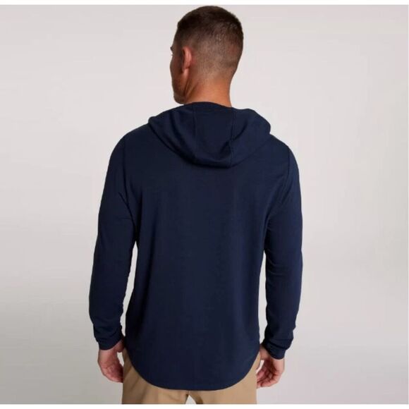 VRST - NWT - M Sz Med - Men's Essential Hoodie in Darker Ardosia (dark blue). - Picture 7 of 11
